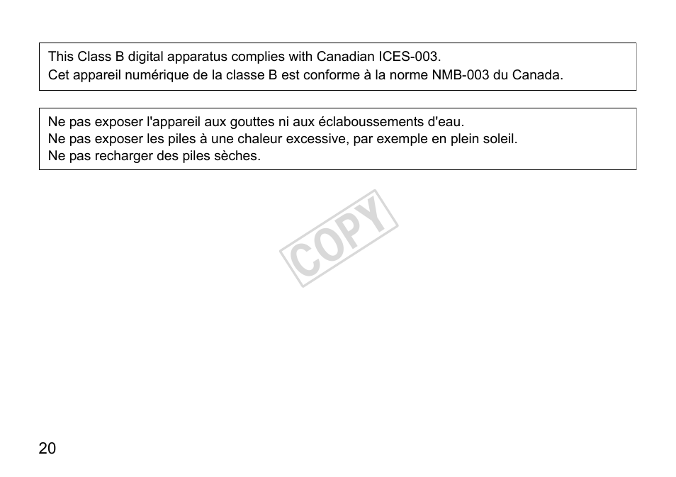Cop y | Canon Speedlite 270EX User Manual | Page 46 / 76