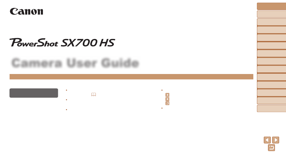 Canon PowerShot SX700 HS User Manual | 198 pages