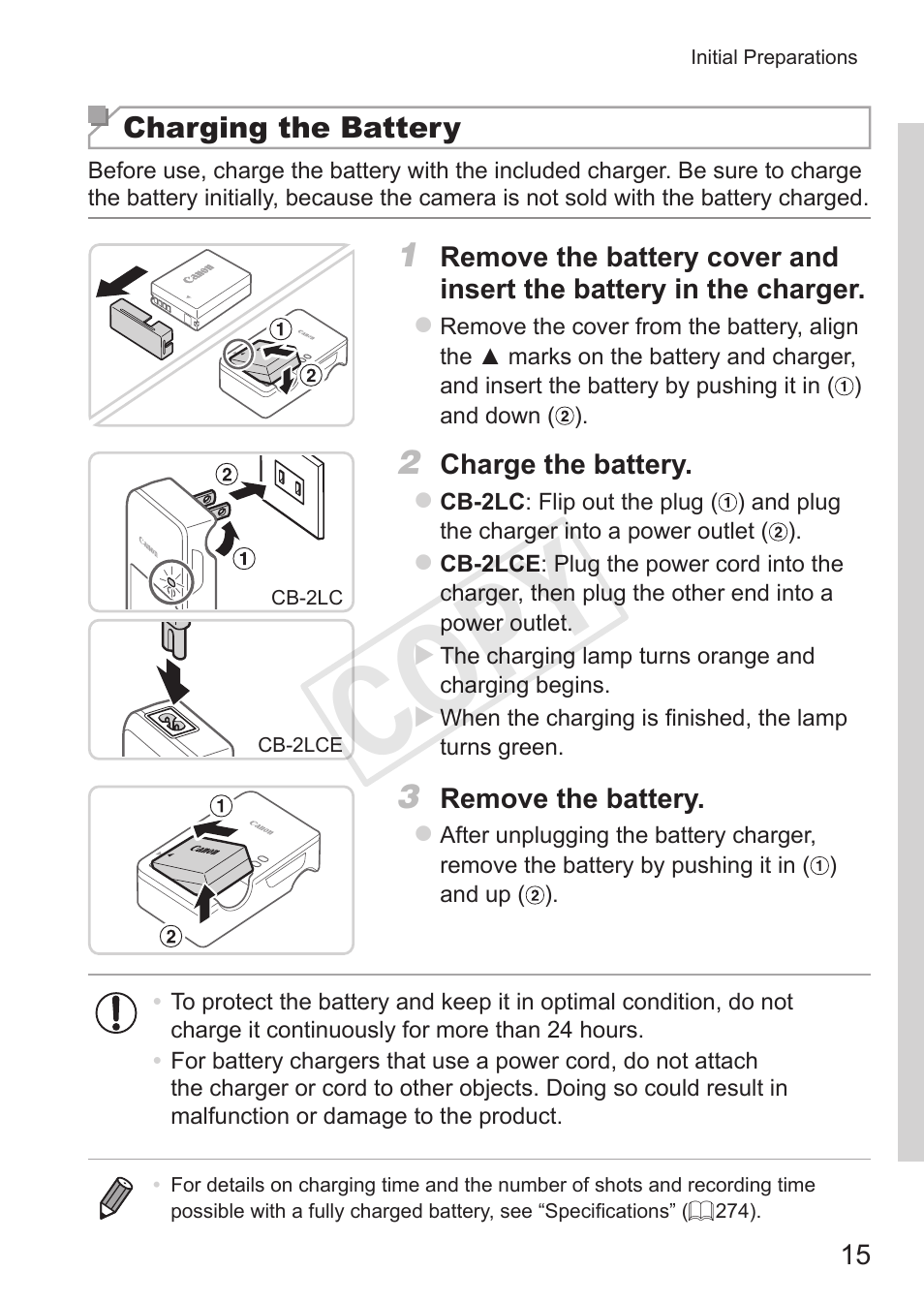 Cop y | Canon PowerShot SX50 HS User Manual | Page 15 / 286