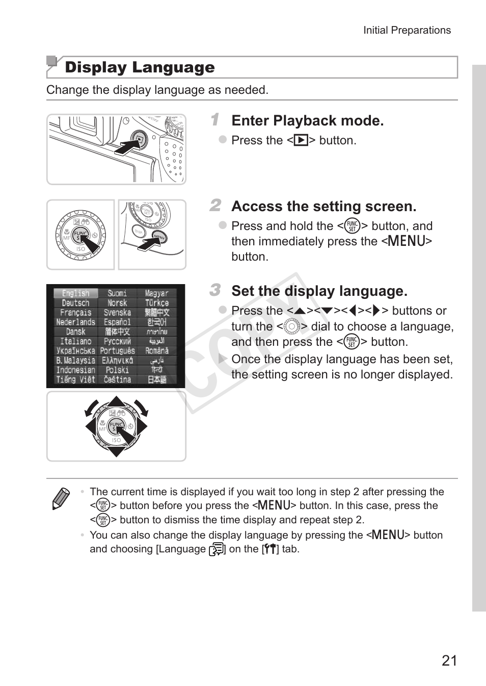 Cop y | Canon PowerShot SX50 HS User Manual | Page 21 / 286