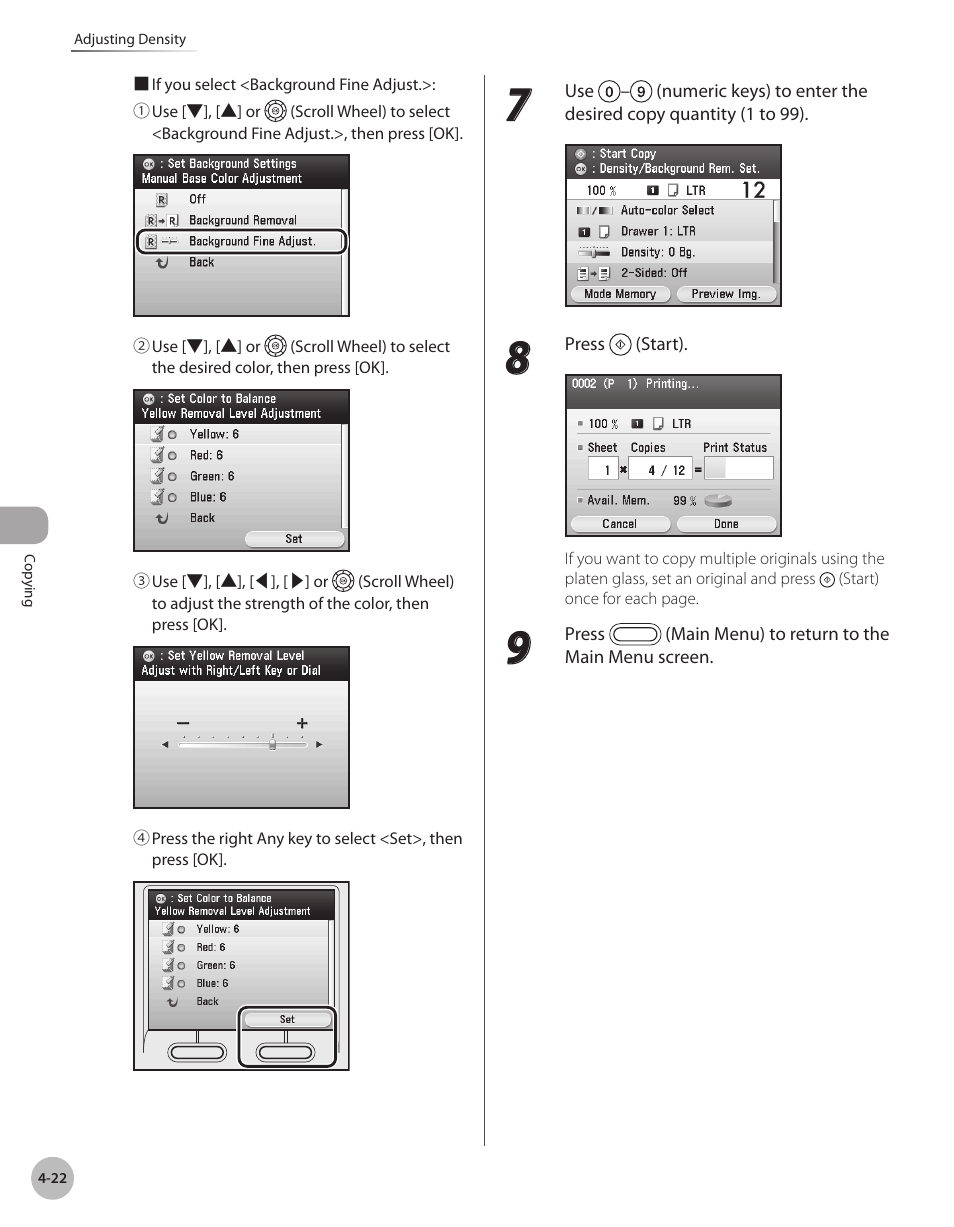 Canon Color imageCLASS MF9280Cdn User Manual | Page 169 / 548