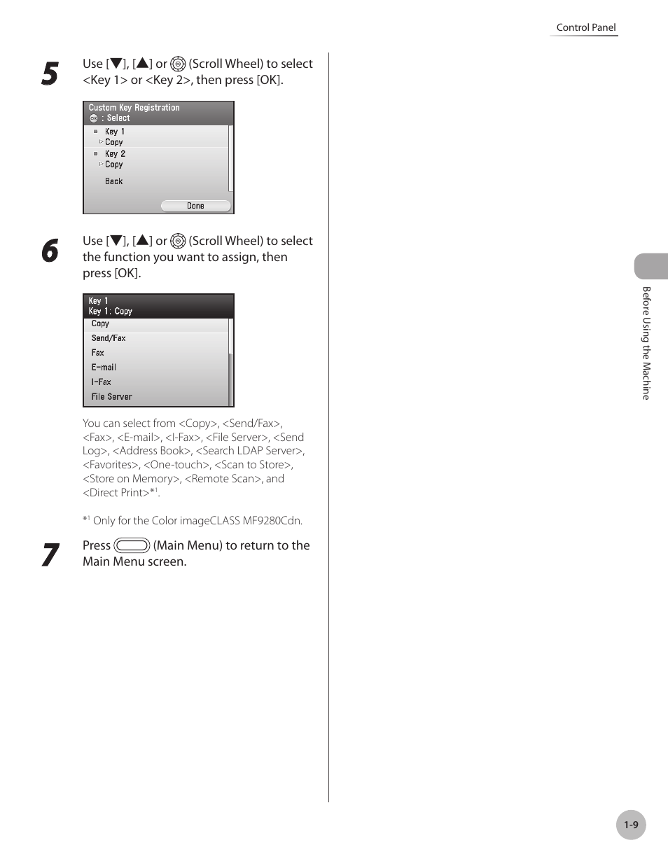 Canon Color imageCLASS MF9280Cdn User Manual | Page 34 / 548
