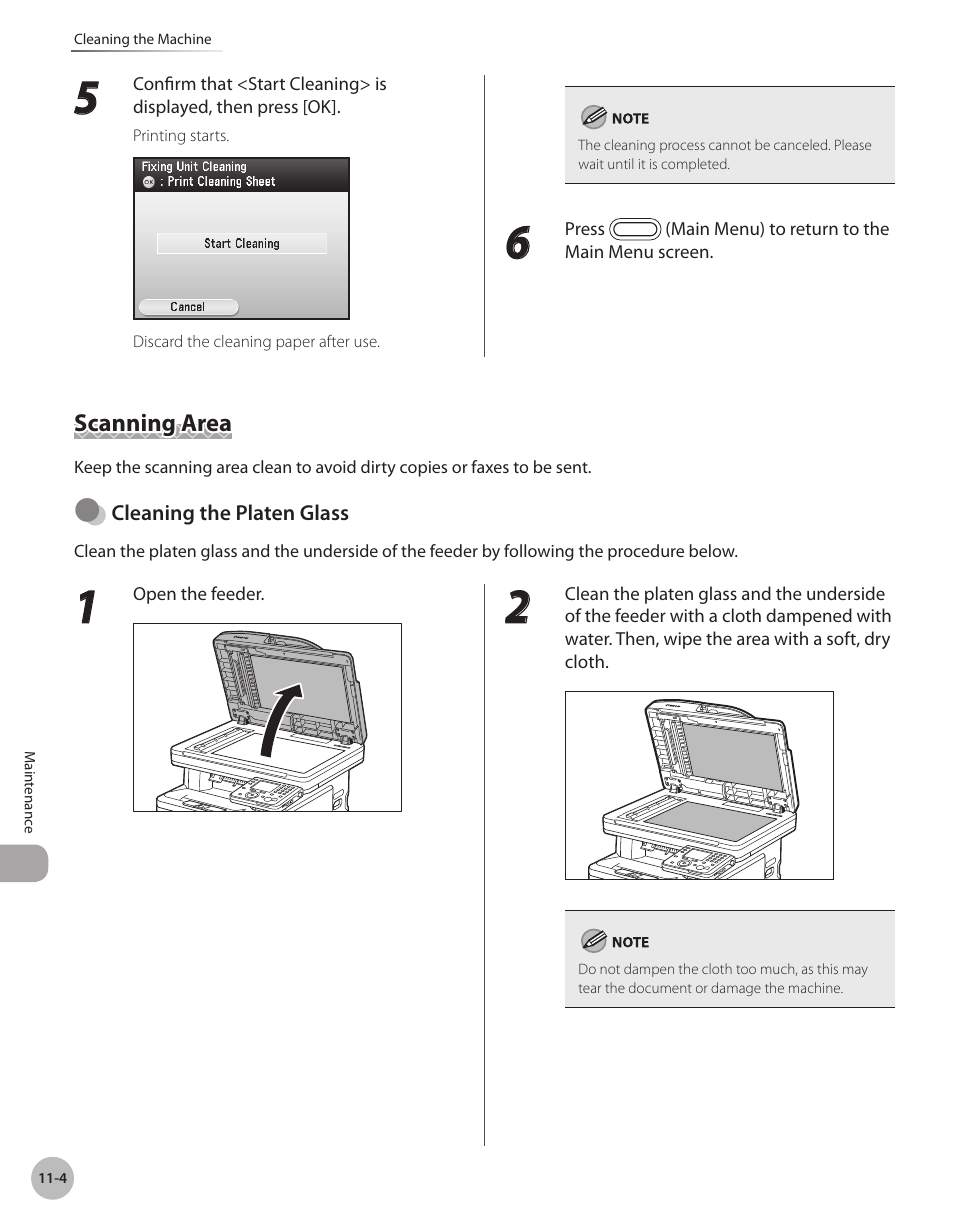 Scanning area, Scanning area -4 | Canon Color imageCLASS MF9280Cdn User Manual | Page 439 / 548
