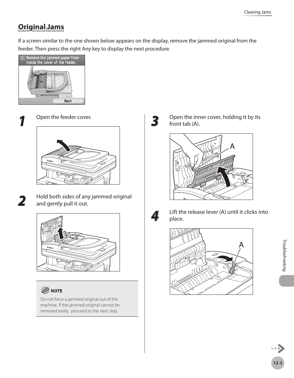 Original jams, Original jams -3 | Canon Color imageCLASS MF9280Cdn User Manual | Page 458 / 548