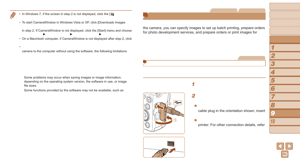 Printing images, Print images, Details, see “printing images | Easy print | Canon PowerShot SX510 HS User Manual | Page 133 / 168