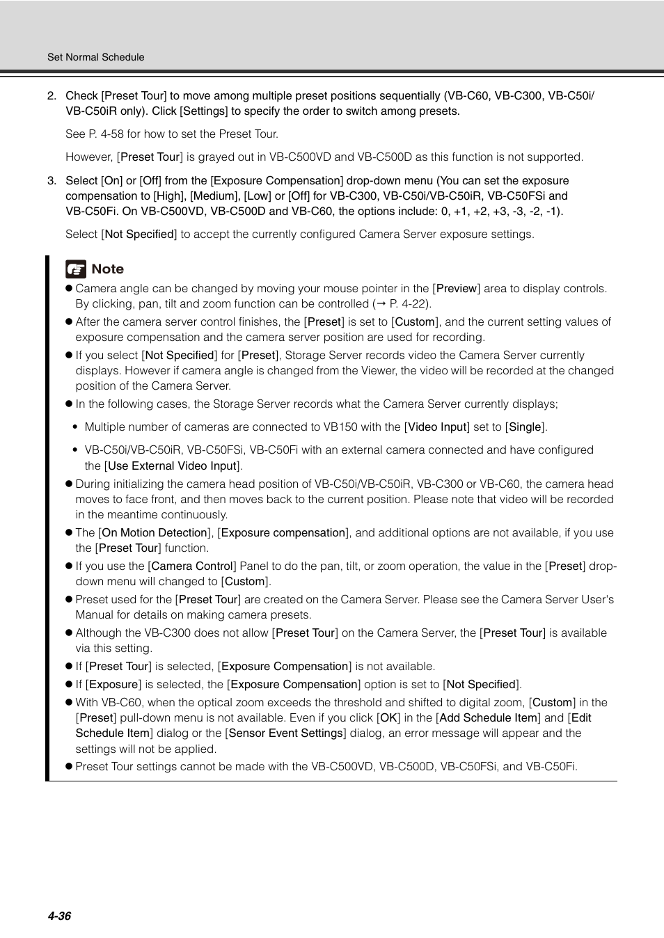 Canon VB-C60 User Manual | Page 116 / 288