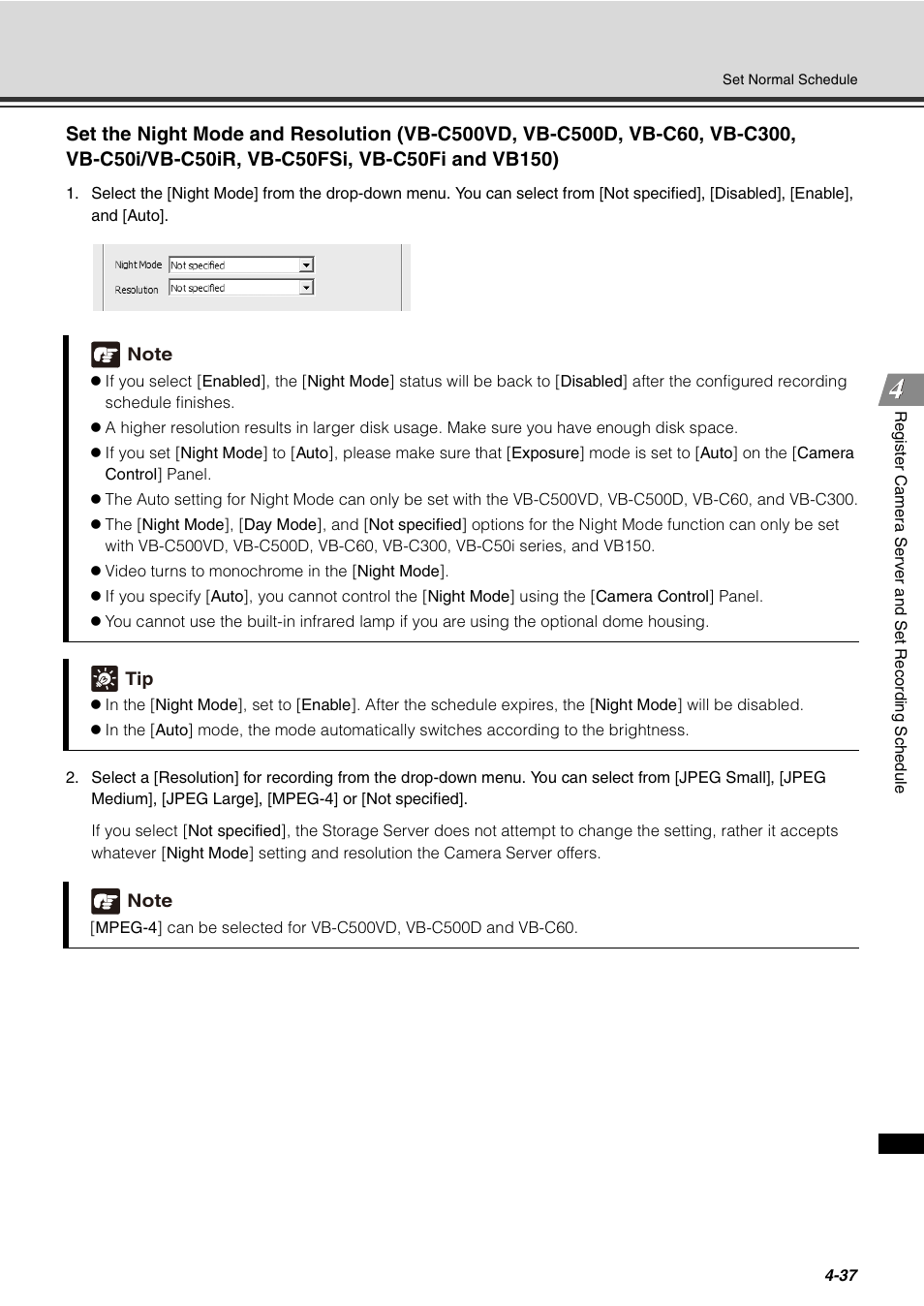 P. 4-37 | Canon VB-C60 User Manual | Page 117 / 288