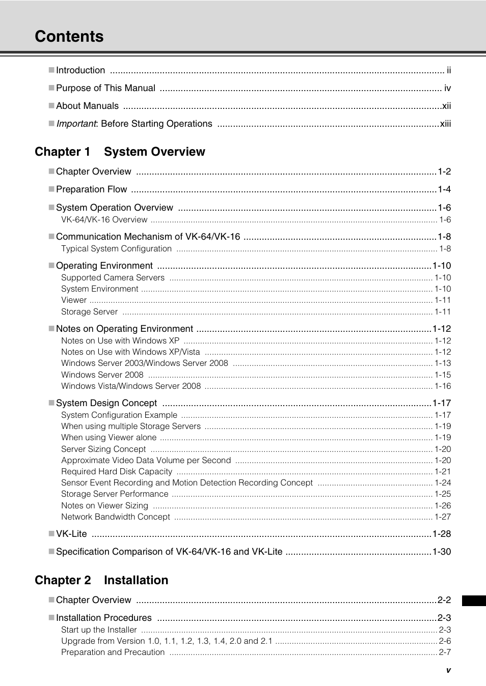 Canon VB-C60 User Manual | Page 5 / 288