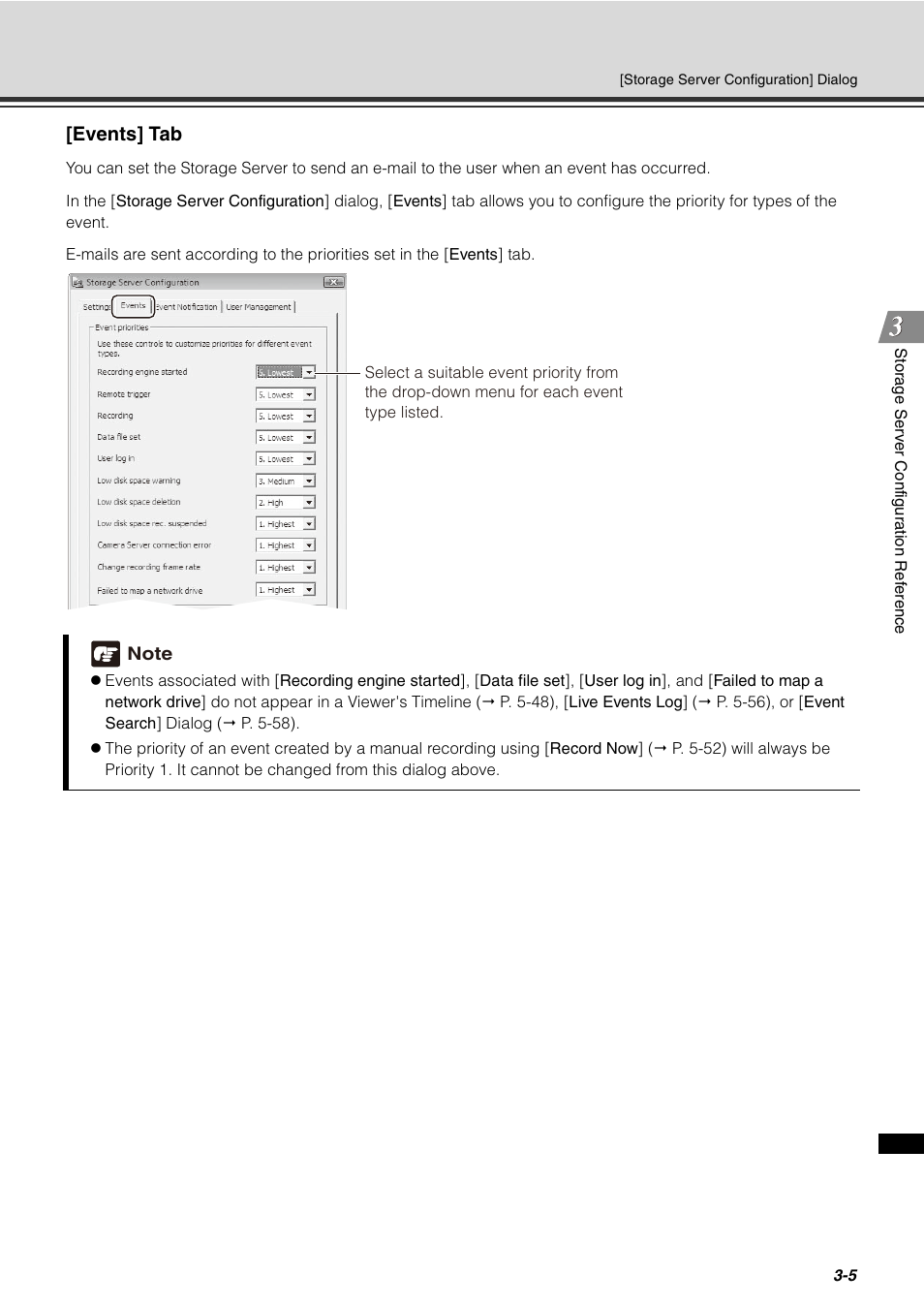 Events] tab | Canon VB-C60 User Manual | Page 57 / 288