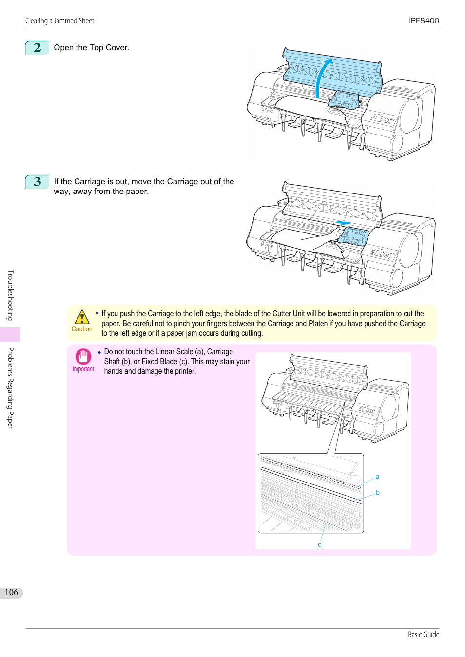 Canon imagePROGRAF iPF8400 User Manual | Page 106 / 157