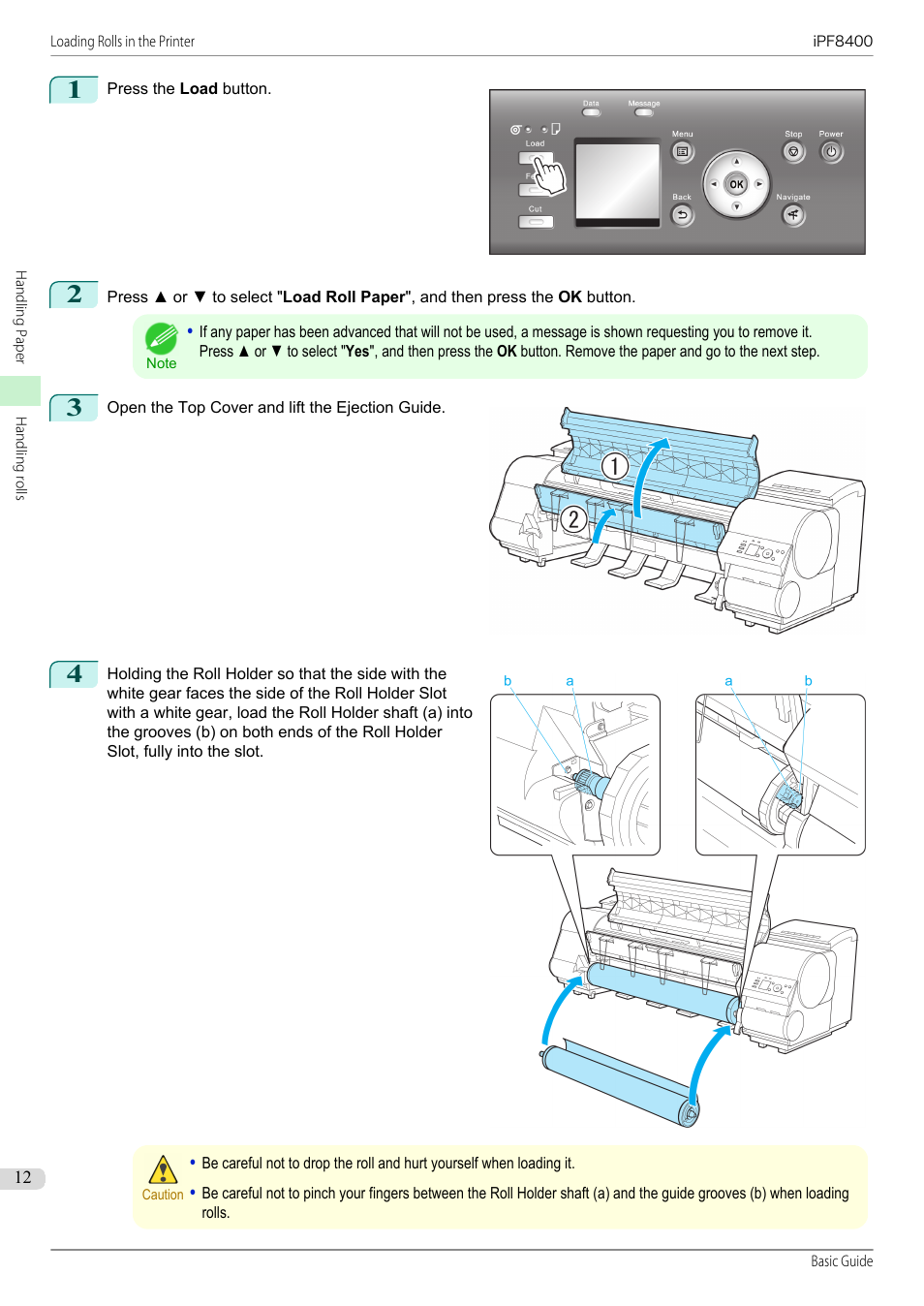 Canon imagePROGRAF iPF8400 User Manual | Page 12 / 157