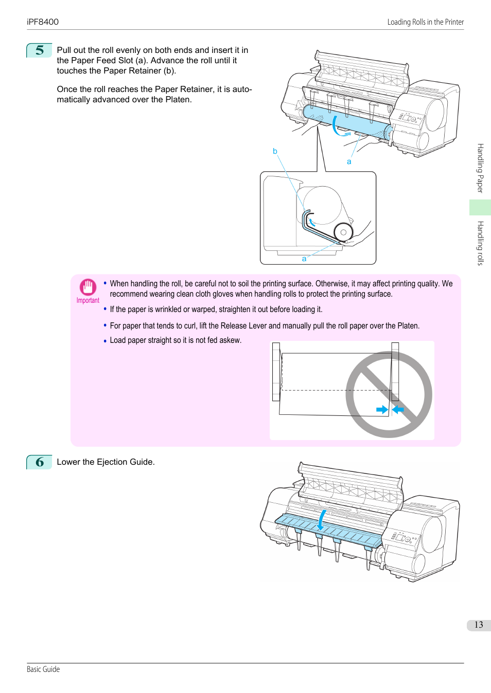 Canon imagePROGRAF iPF8400 User Manual | Page 13 / 157