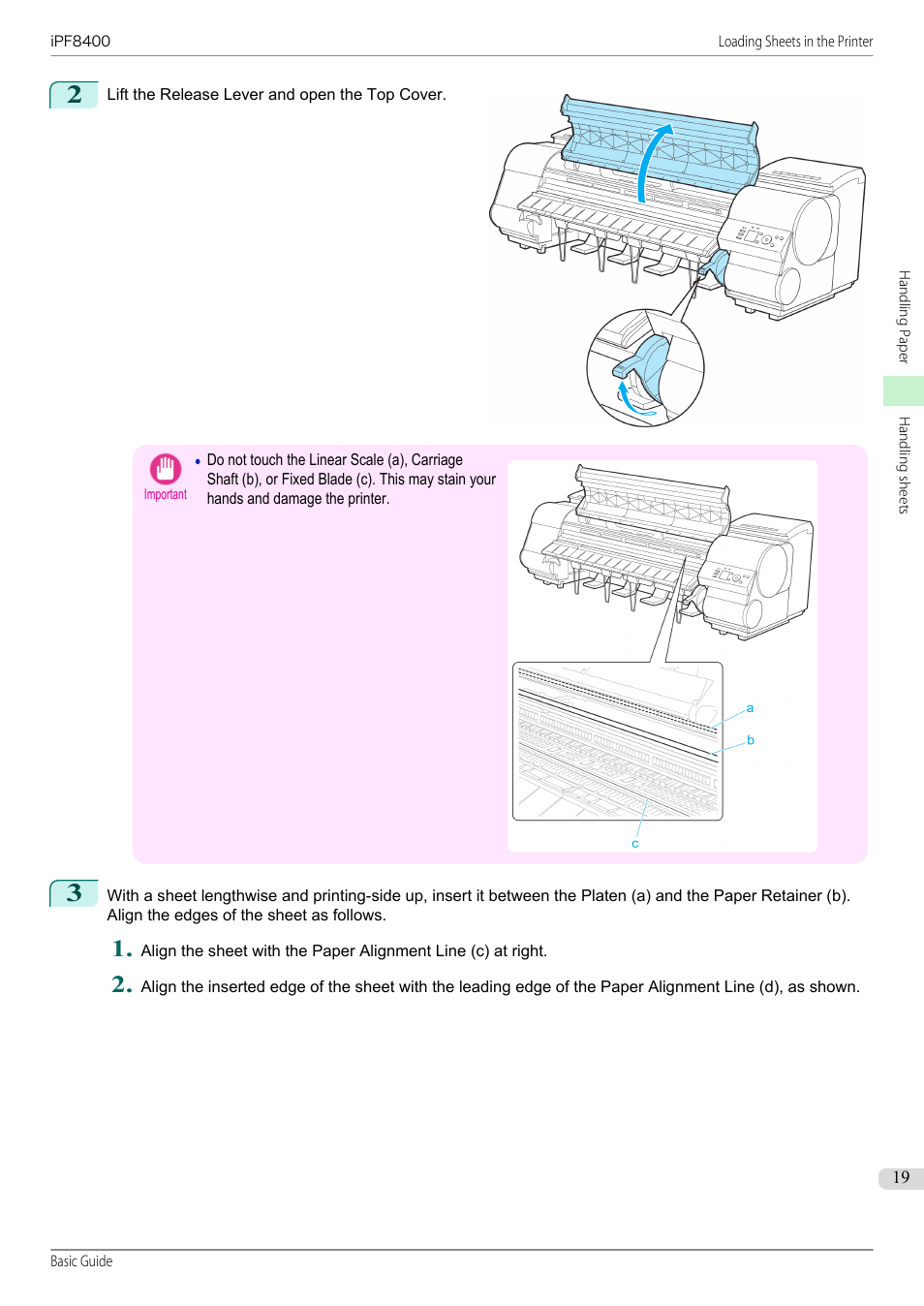 Canon imagePROGRAF iPF8400 User Manual | Page 19 / 157
