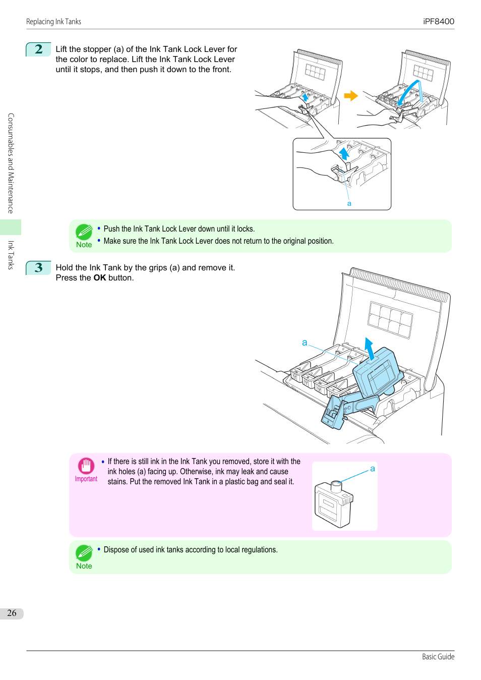 Canon imagePROGRAF iPF8400 User Manual | Page 26 / 157