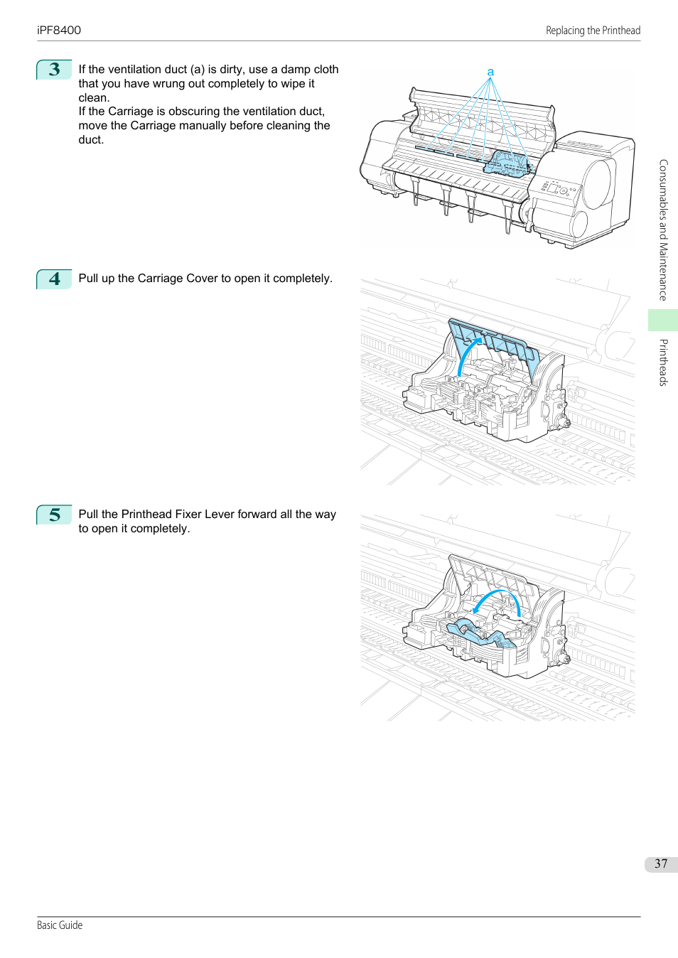 Canon imagePROGRAF iPF8400 User Manual | Page 37 / 157