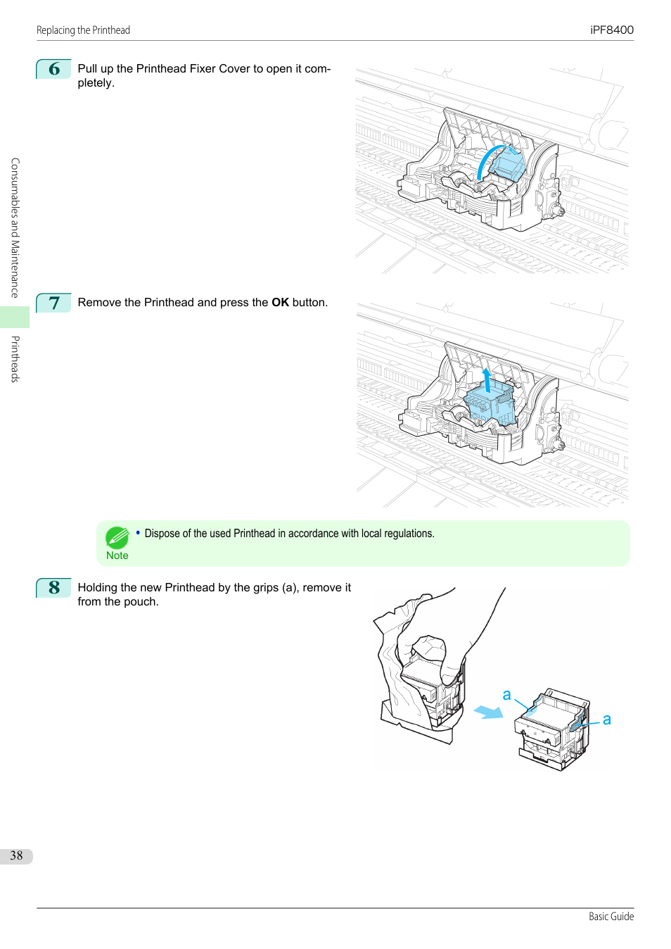 Canon imagePROGRAF iPF8400 User Manual | Page 38 / 157
