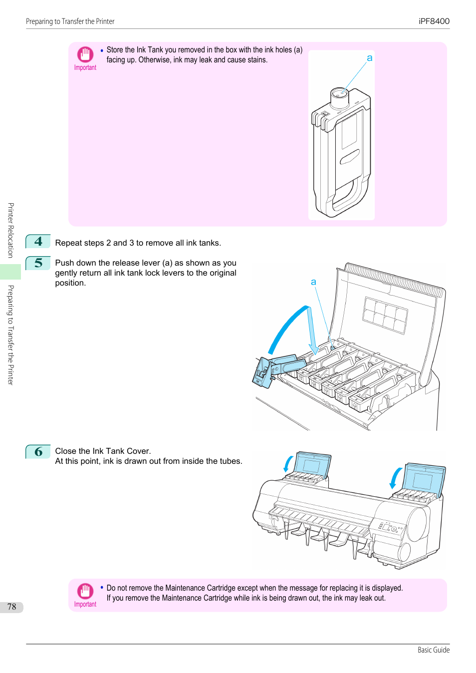 Canon imagePROGRAF iPF8400 User Manual | Page 78 / 157