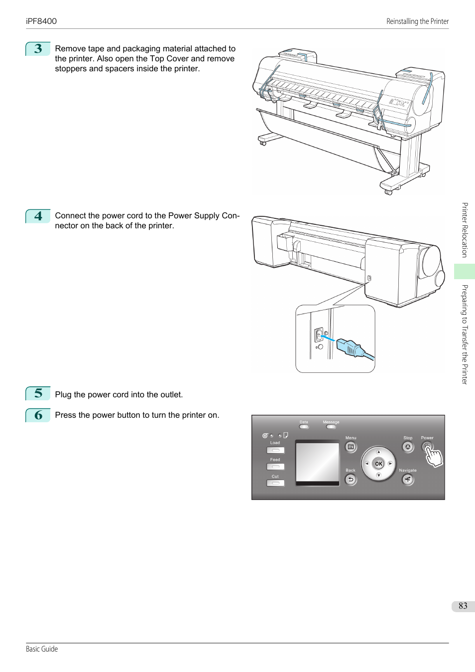 Canon imagePROGRAF iPF8400 User Manual | Page 83 / 157