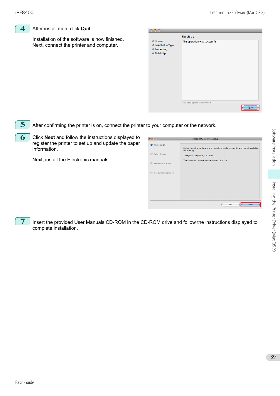 Canon imagePROGRAF iPF8400 User Manual | Page 89 / 157