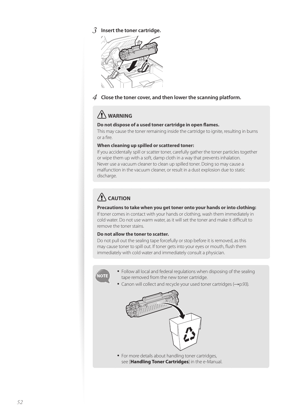 Canon FAXPHONE L190 User Manual | Page 52 / 100