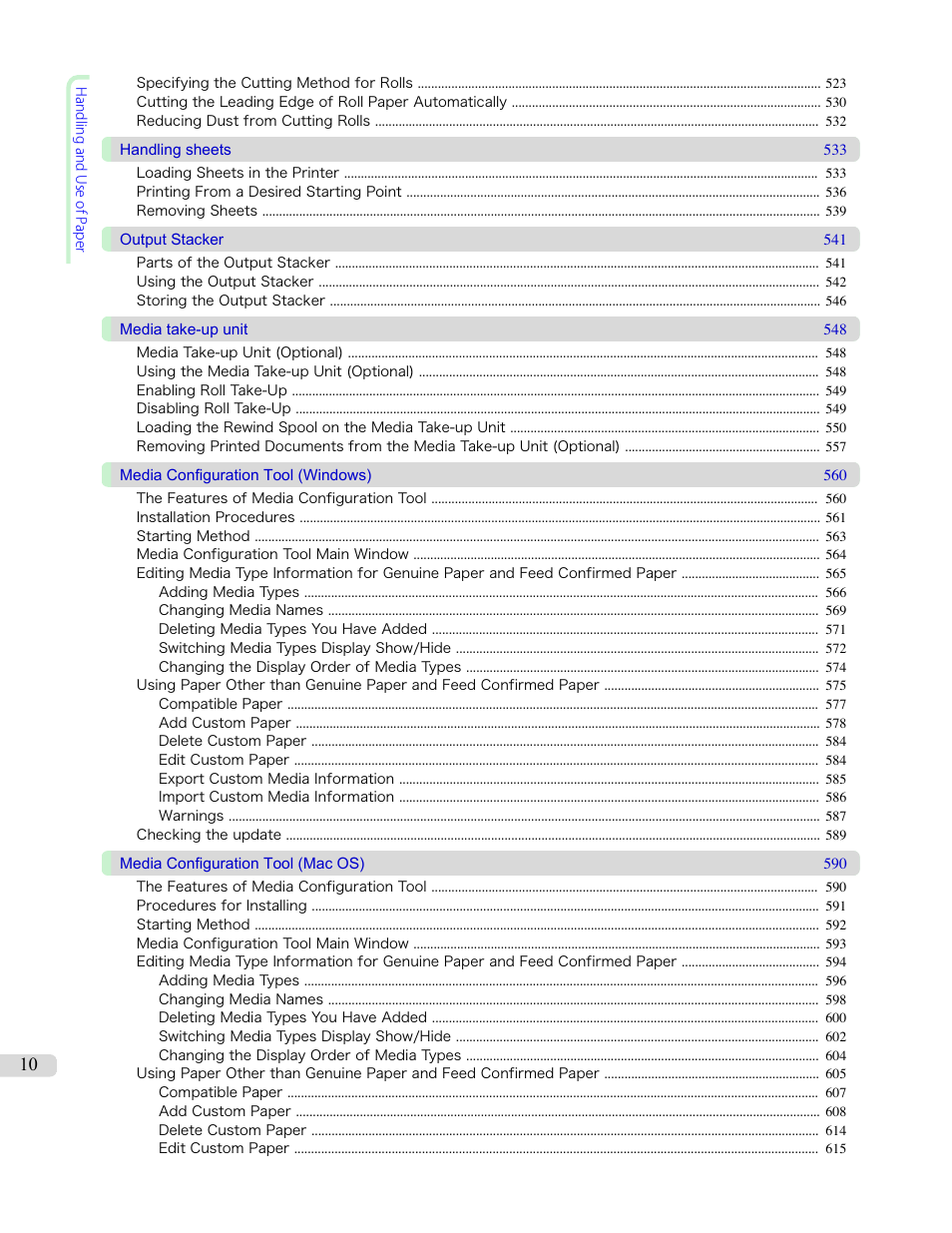 Canon imagePROGRAF iPF8400S User Manual | Page 10 / 1004