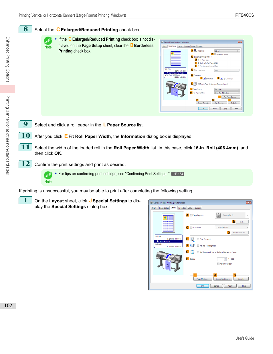Canon imagePROGRAF iPF8400S User Manual | Page 102 / 1004