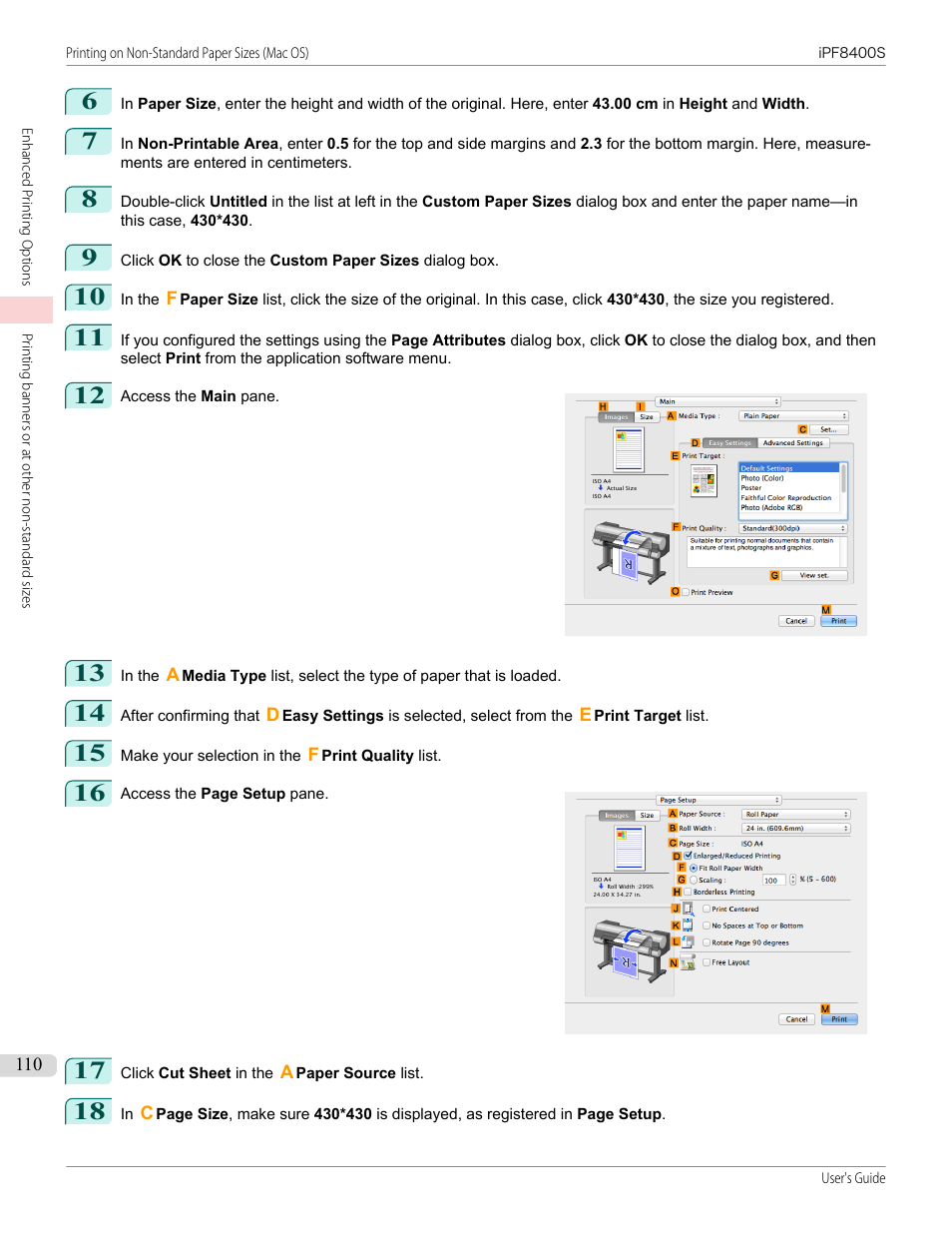 Canon imagePROGRAF iPF8400S User Manual | Page 110 / 1004