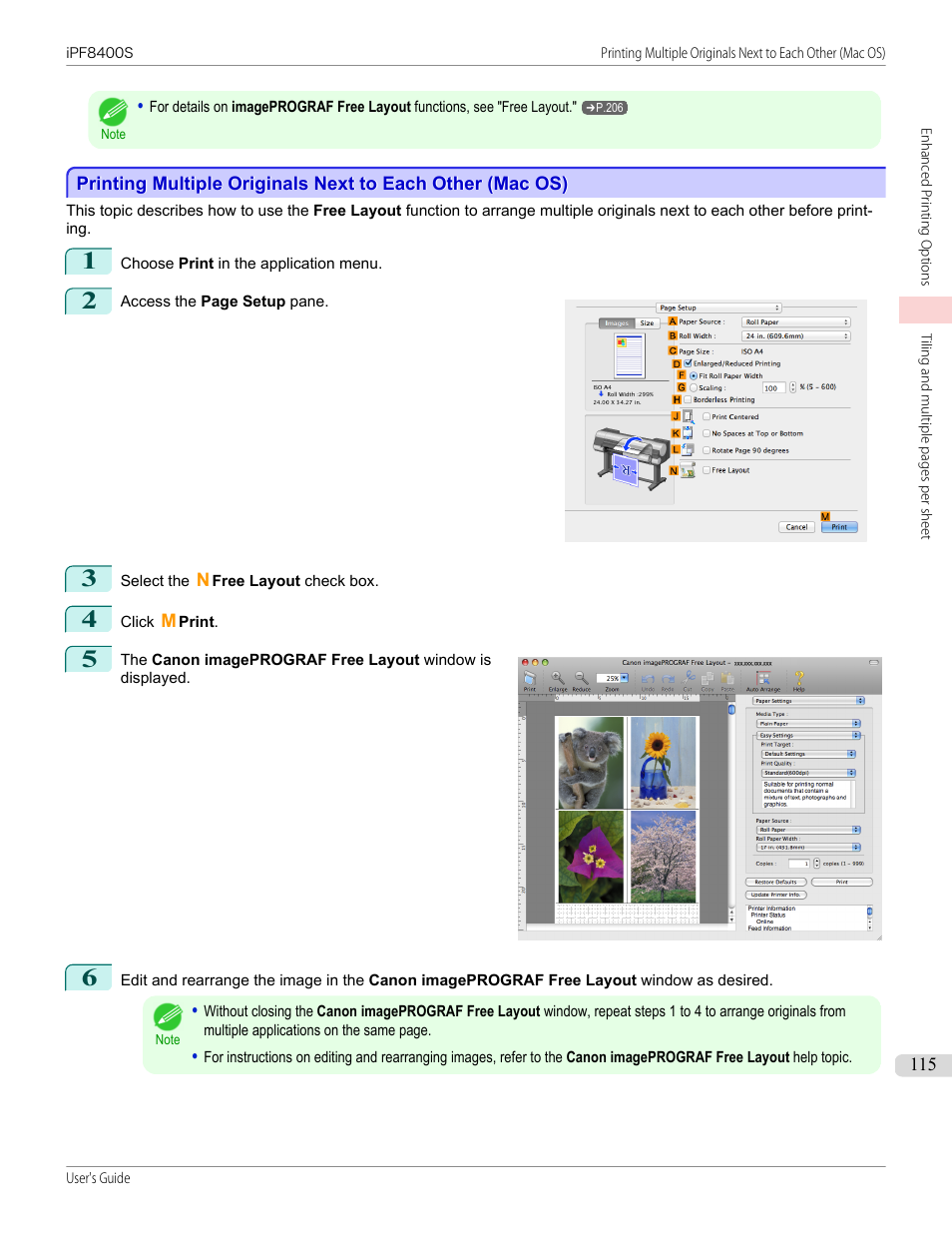 P.115 | Canon imagePROGRAF iPF8400S User Manual | Page 115 / 1004