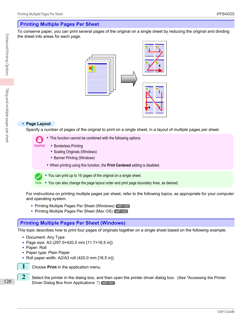 Canon imagePROGRAF iPF8400S User Manual | Page 120 / 1004