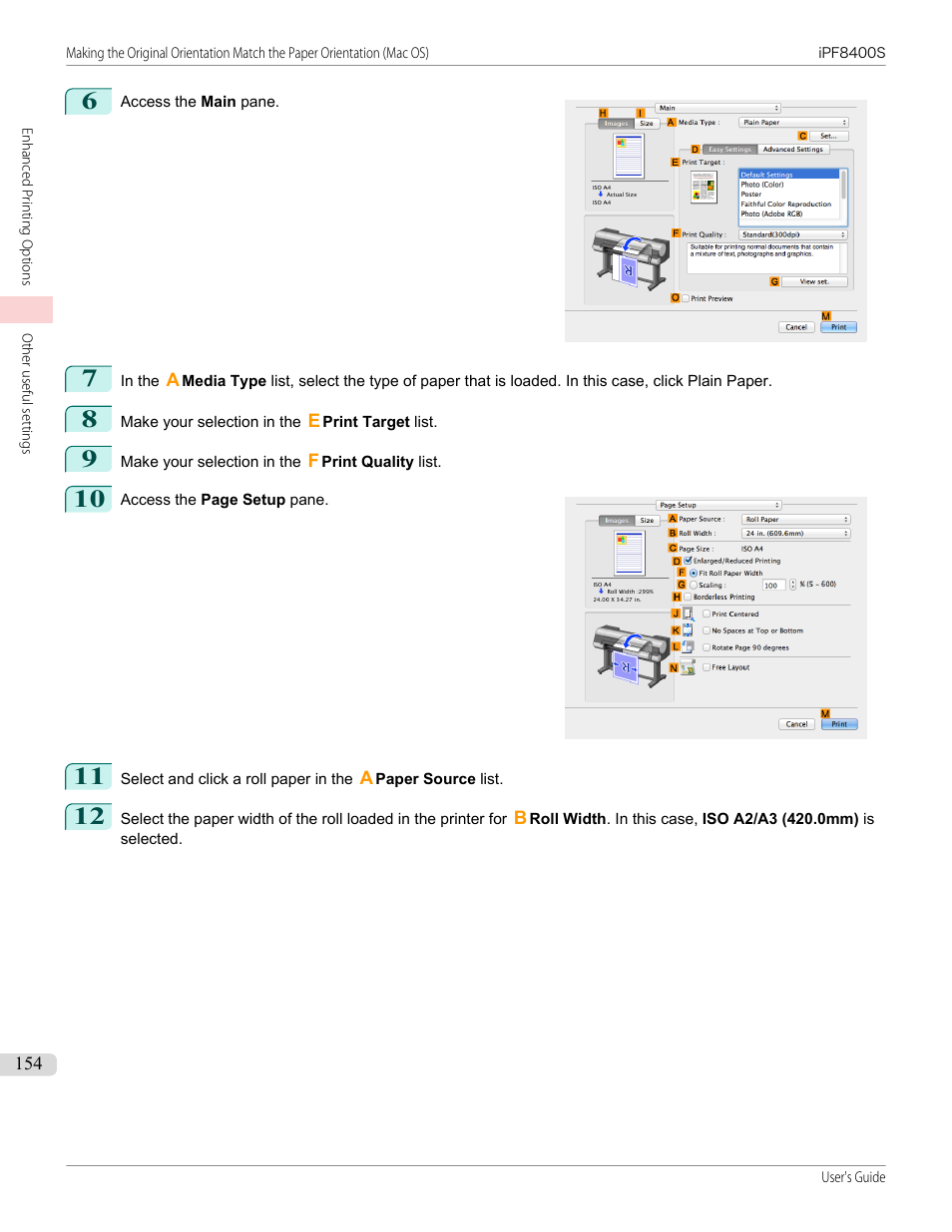 Canon imagePROGRAF iPF8400S User Manual | Page 154 / 1004