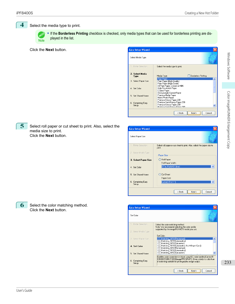 Canon imagePROGRAF iPF8400S User Manual | Page 233 / 1004
