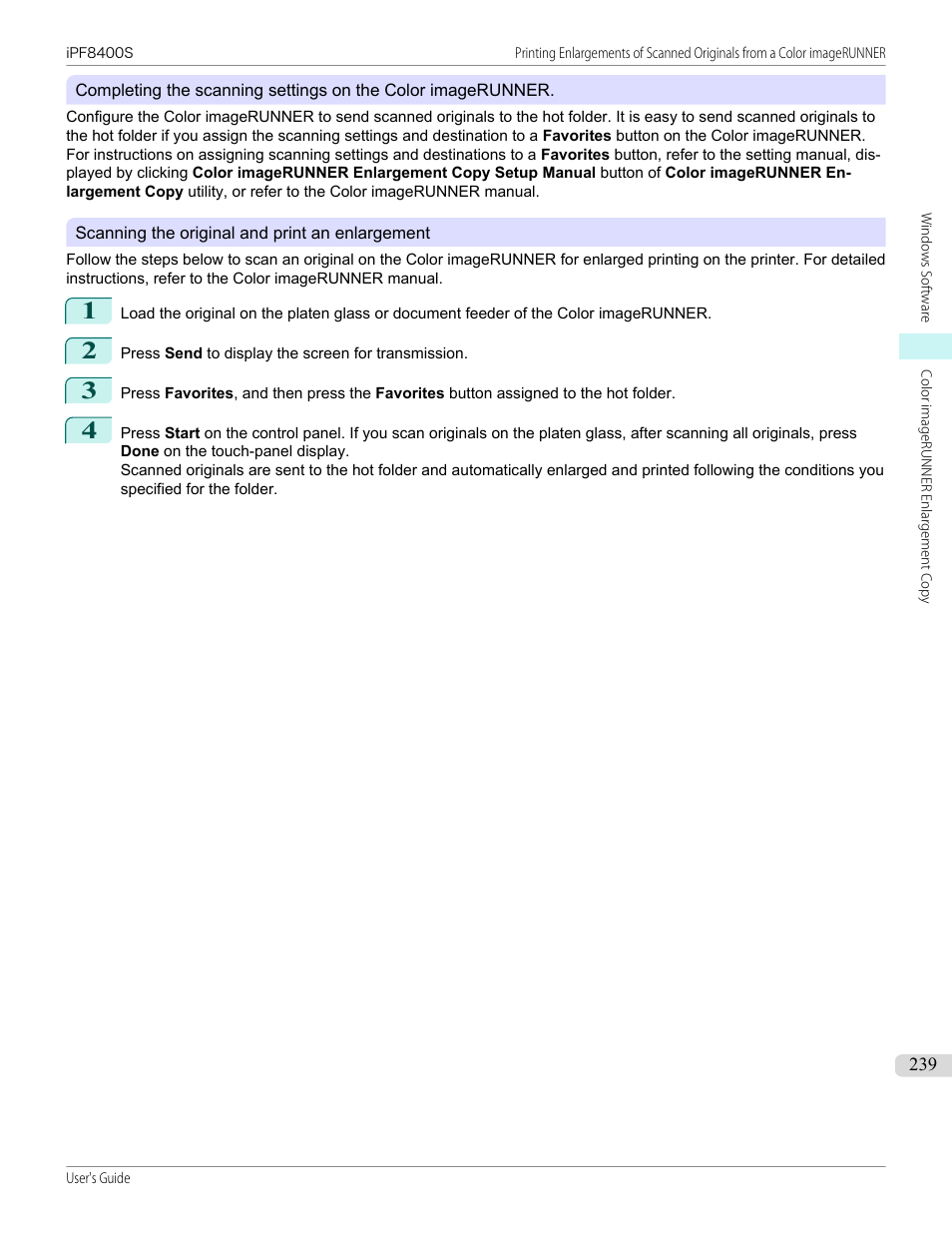 Canon imagePROGRAF iPF8400S User Manual | Page 239 / 1004