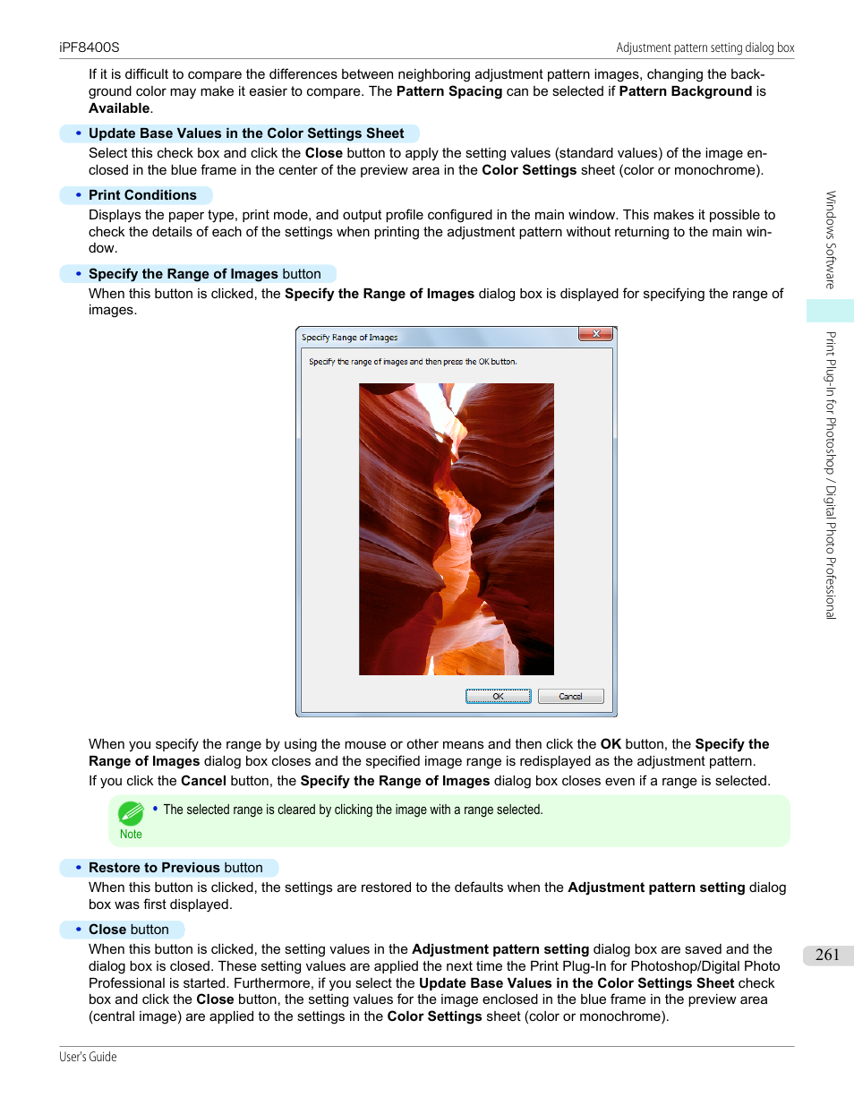 Canon imagePROGRAF iPF8400S User Manual | Page 261 / 1004