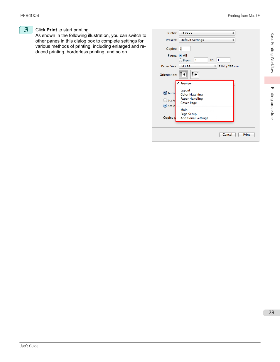 Canon imagePROGRAF iPF8400S User Manual | Page 29 / 1004