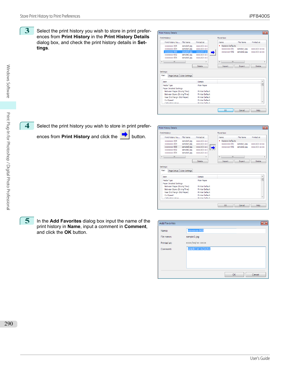 Canon imagePROGRAF iPF8400S User Manual | Page 290 / 1004