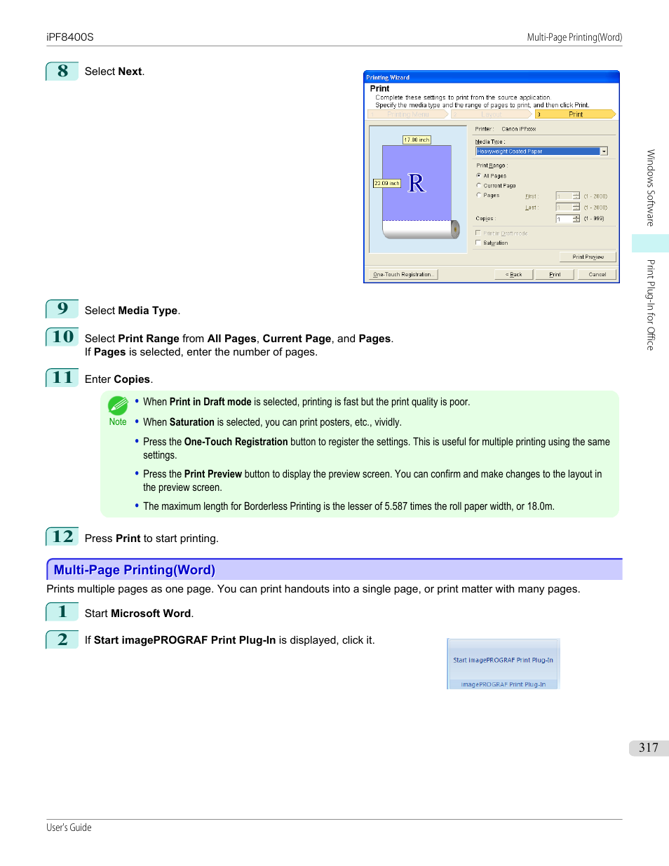 Canon imagePROGRAF iPF8400S User Manual | Page 317 / 1004