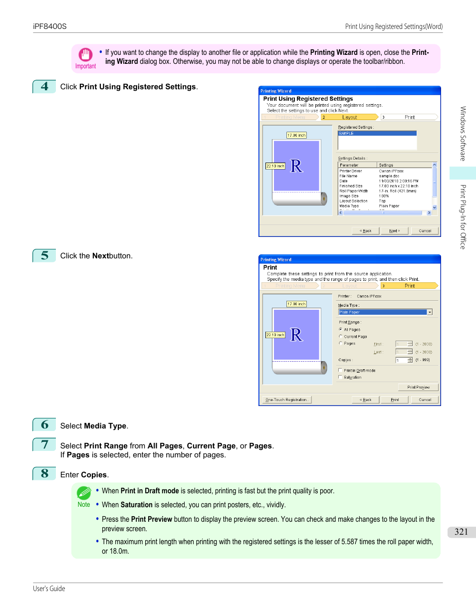 Canon imagePROGRAF iPF8400S User Manual | Page 321 / 1004