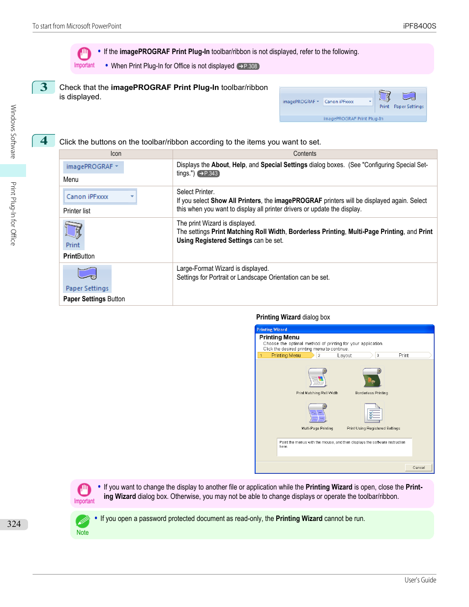Canon imagePROGRAF iPF8400S User Manual | Page 324 / 1004