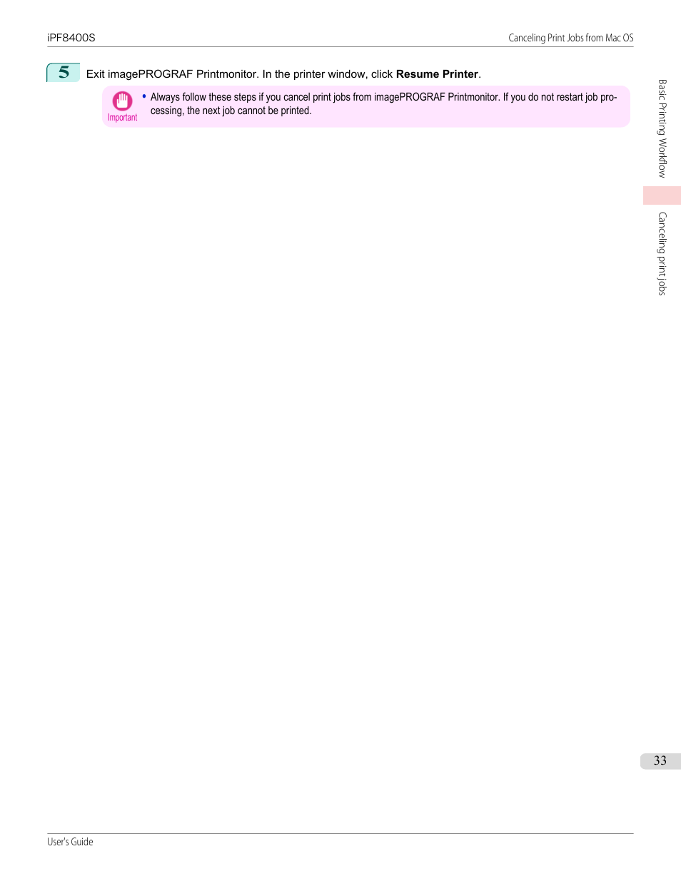 Canon imagePROGRAF iPF8400S User Manual | Page 33 / 1004