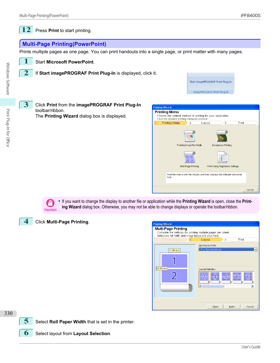 Canon imagePROGRAF iPF8400S User Manual | Page 330 / 1004