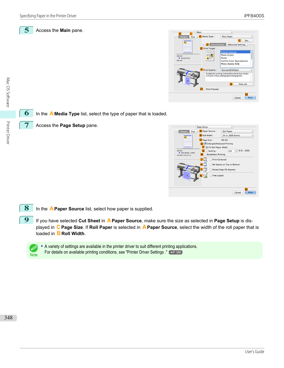 Canon imagePROGRAF iPF8400S User Manual | Page 348 / 1004