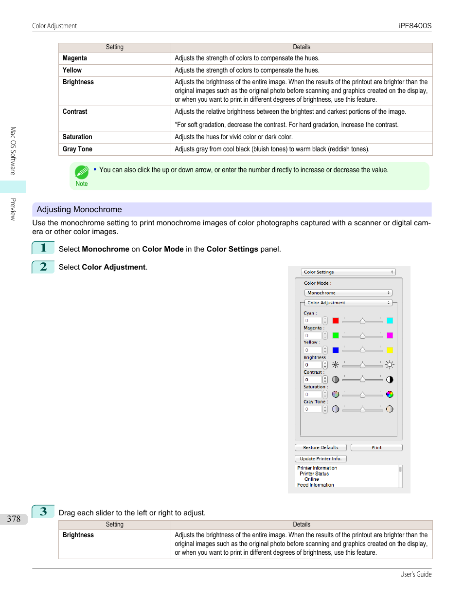 Canon imagePROGRAF iPF8400S User Manual | Page 378 / 1004