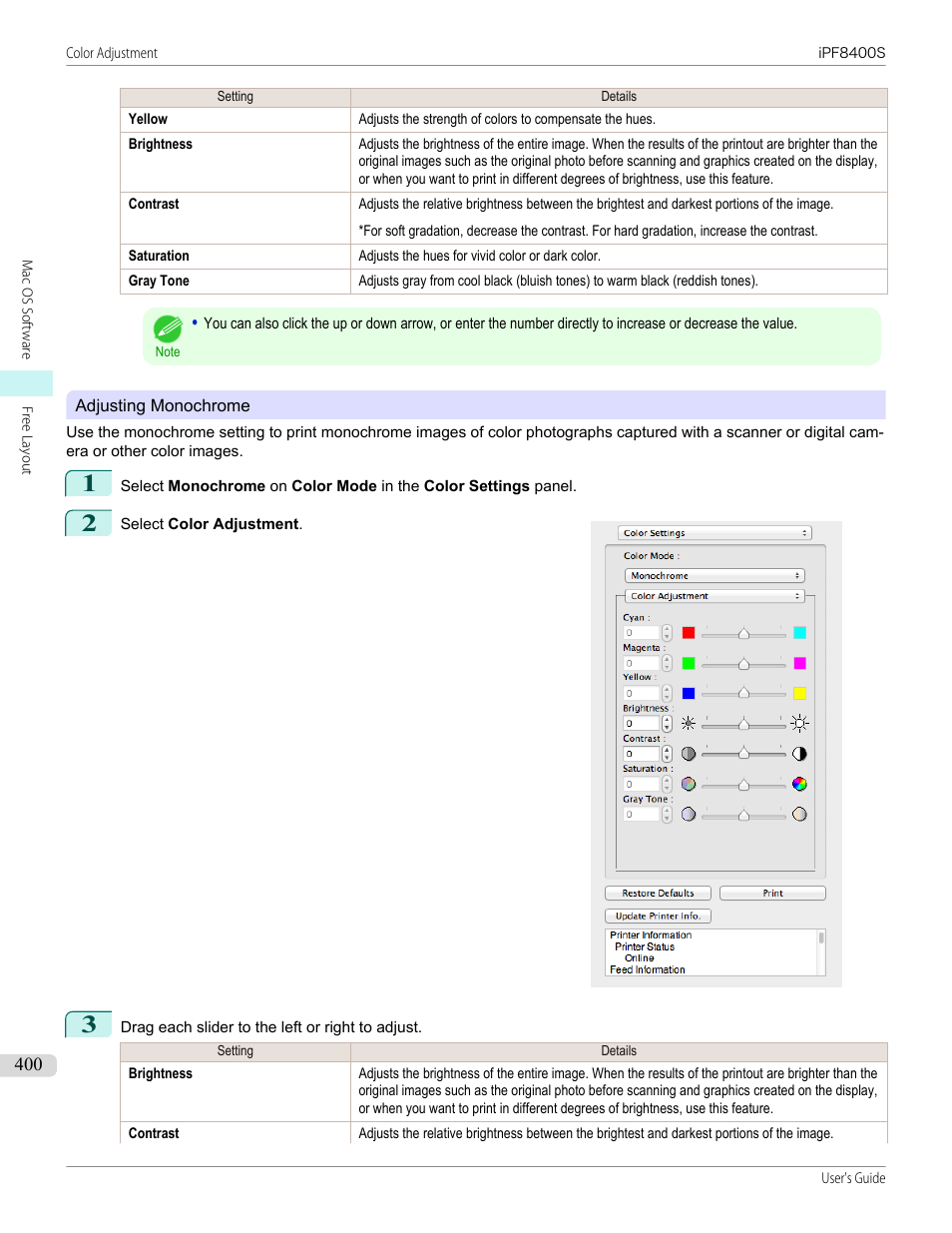 Canon imagePROGRAF iPF8400S User Manual | Page 400 / 1004