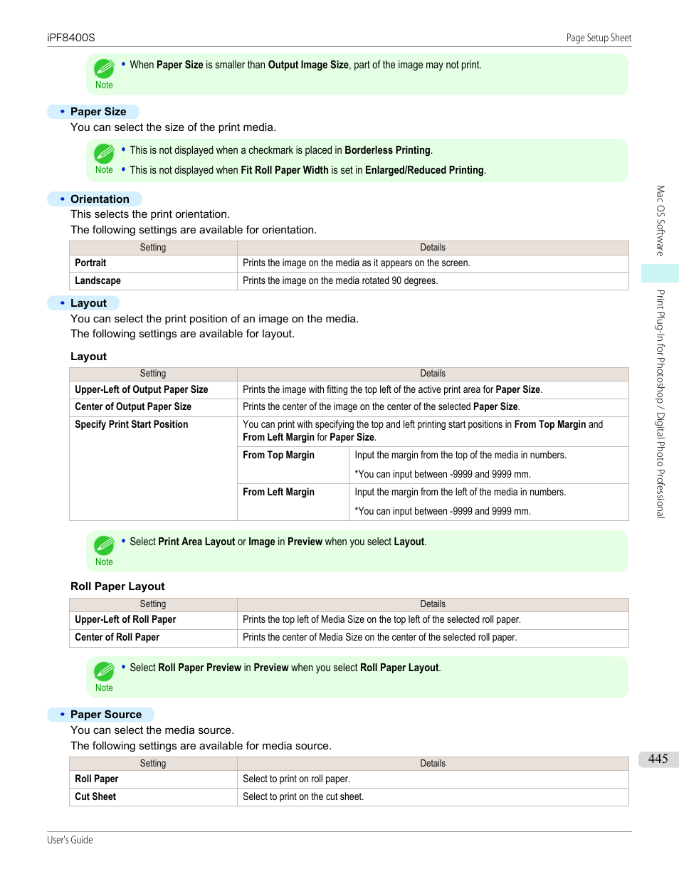 Canon imagePROGRAF iPF8400S User Manual | Page 445 / 1004
