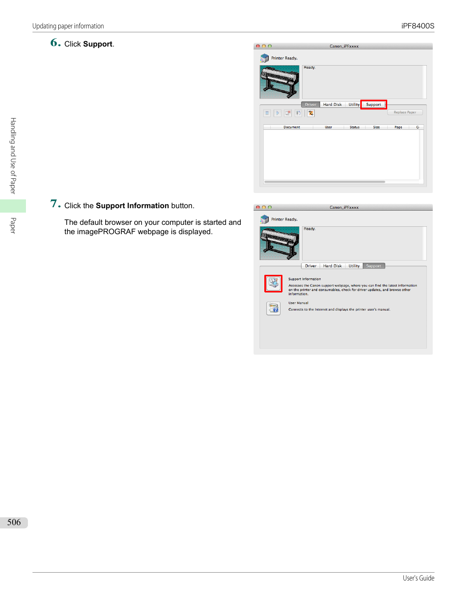 Canon imagePROGRAF iPF8400S User Manual | Page 506 / 1004