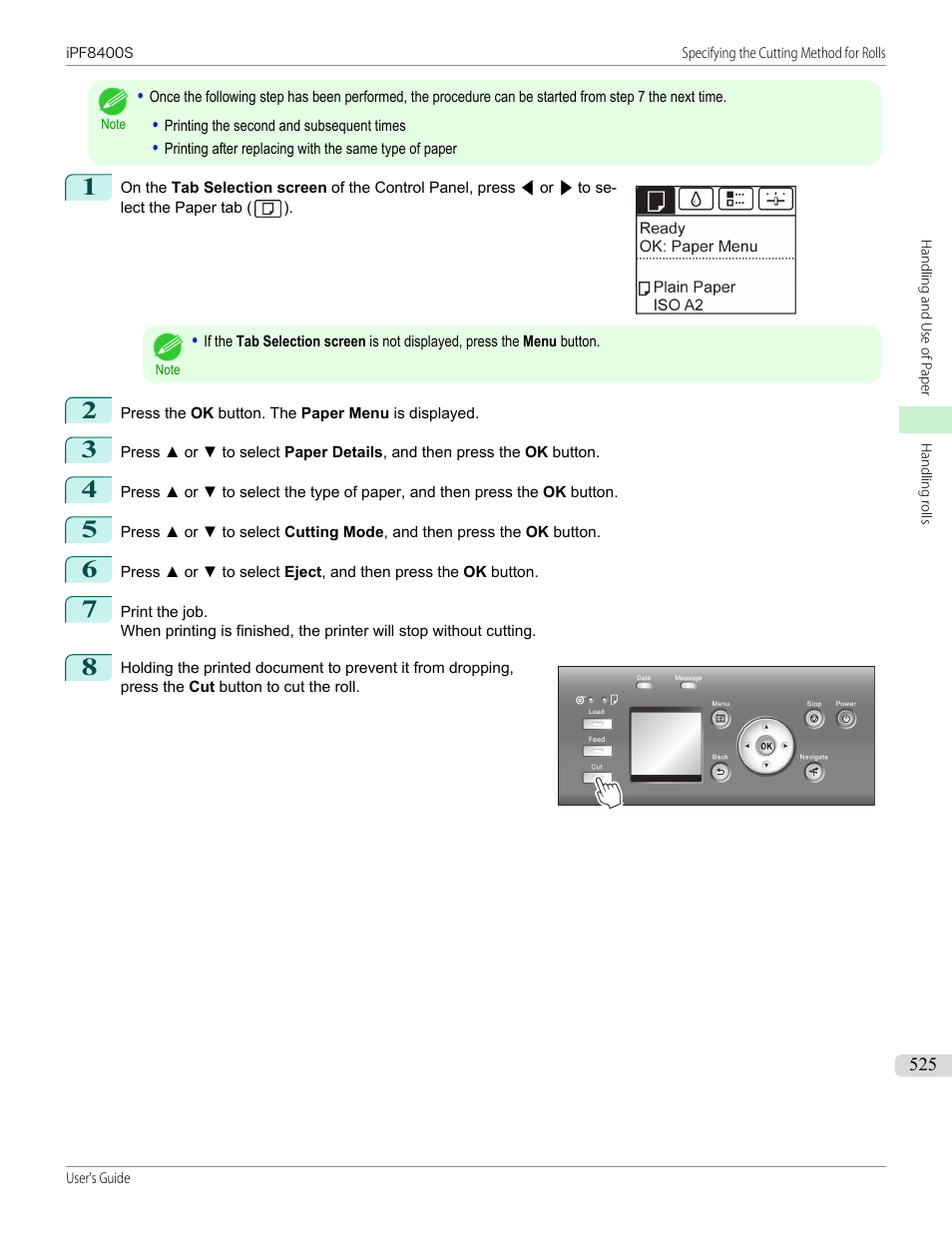 Canon imagePROGRAF iPF8400S User Manual | Page 525 / 1004