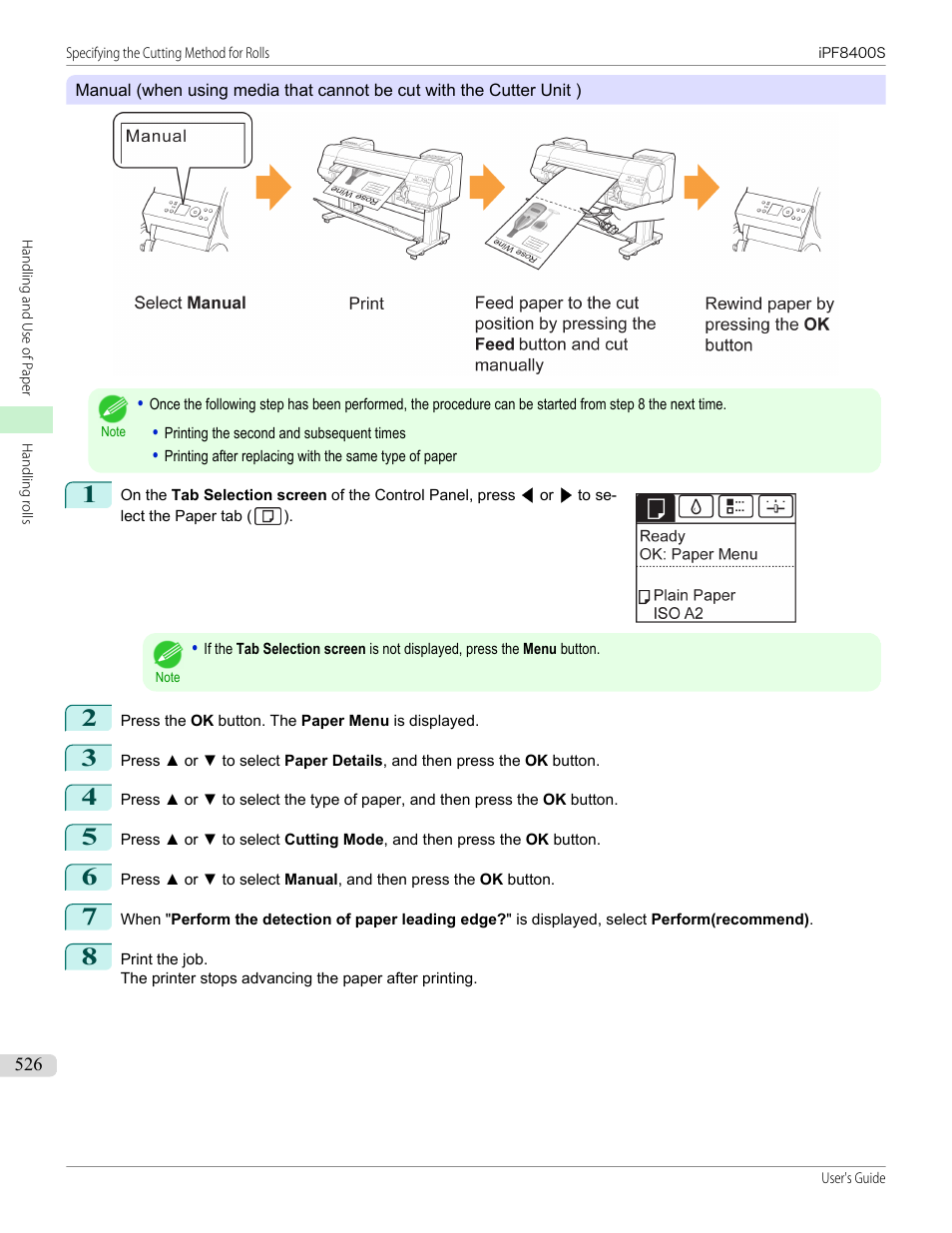 Canon imagePROGRAF iPF8400S User Manual | Page 526 / 1004