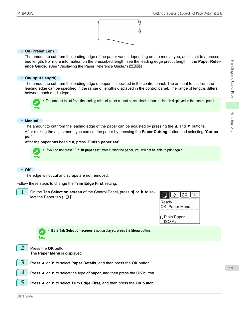 Canon imagePROGRAF iPF8400S User Manual | Page 531 / 1004