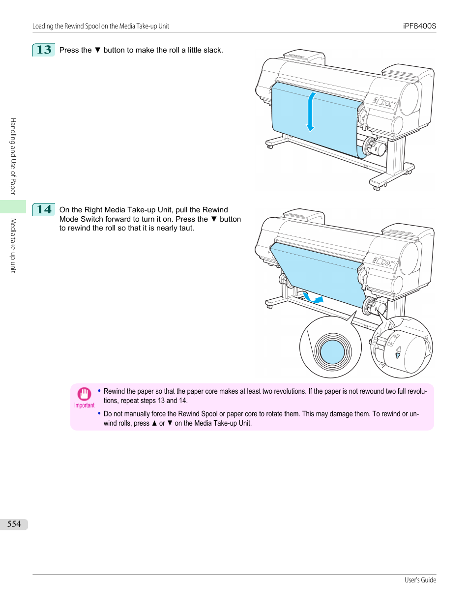 Canon imagePROGRAF iPF8400S User Manual | Page 554 / 1004