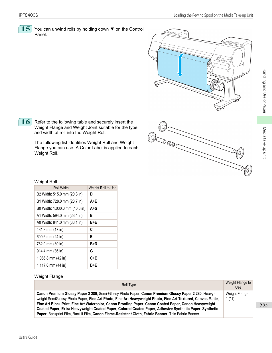 Canon imagePROGRAF iPF8400S User Manual | Page 555 / 1004